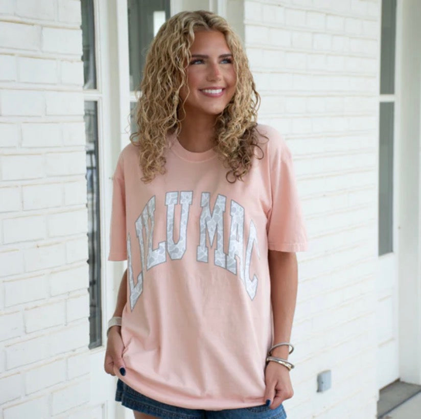 LM-Camo Peach Tee