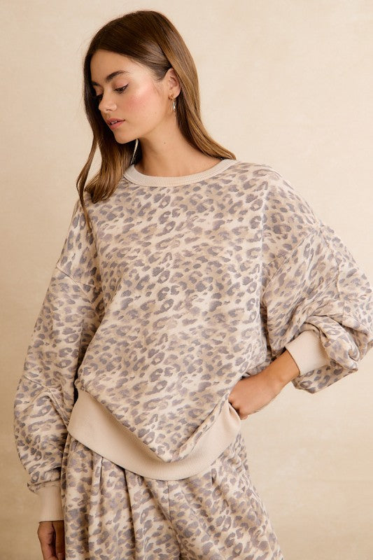 Leopard Relaxed Sweatshirt