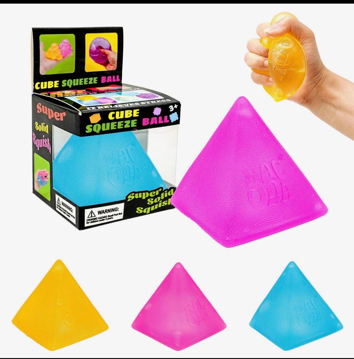 Squishy Nice Cube: Glitter