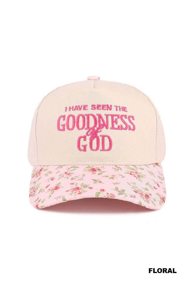 Goodness of God Hat-Floral