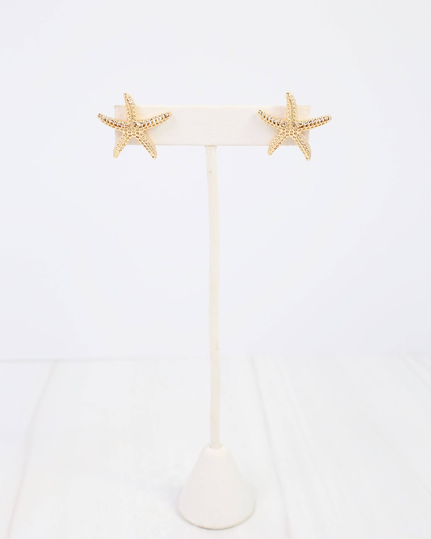 Elyria Starfish Post Earring Gold: Default