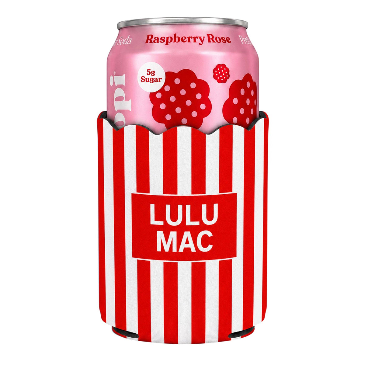 LM-Red Stripe Koozie