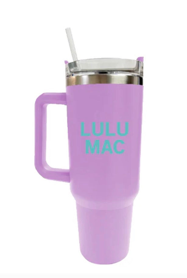 LM-Lavender w/Mint Tumbler