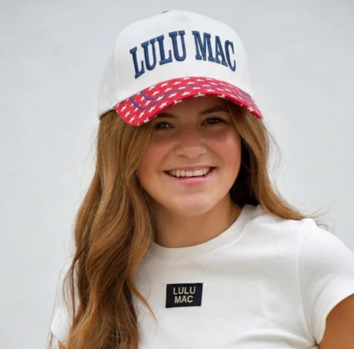 LM-Blue w/ Red Stars Hat