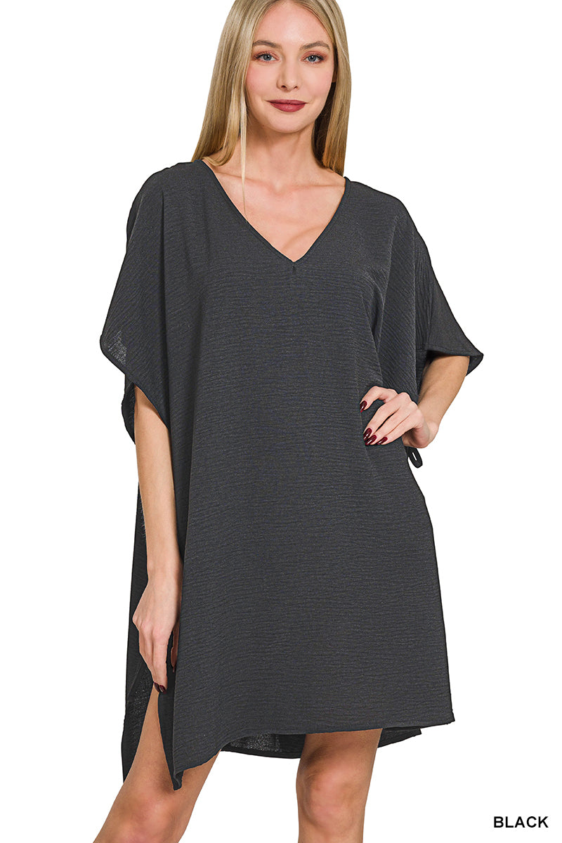 Swim Cover Up Black-One Size