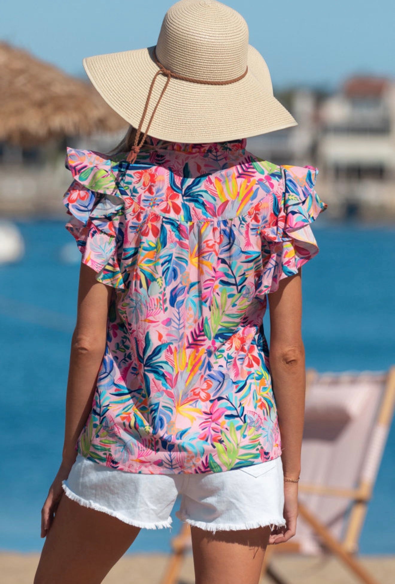 Tropical Frill Top
