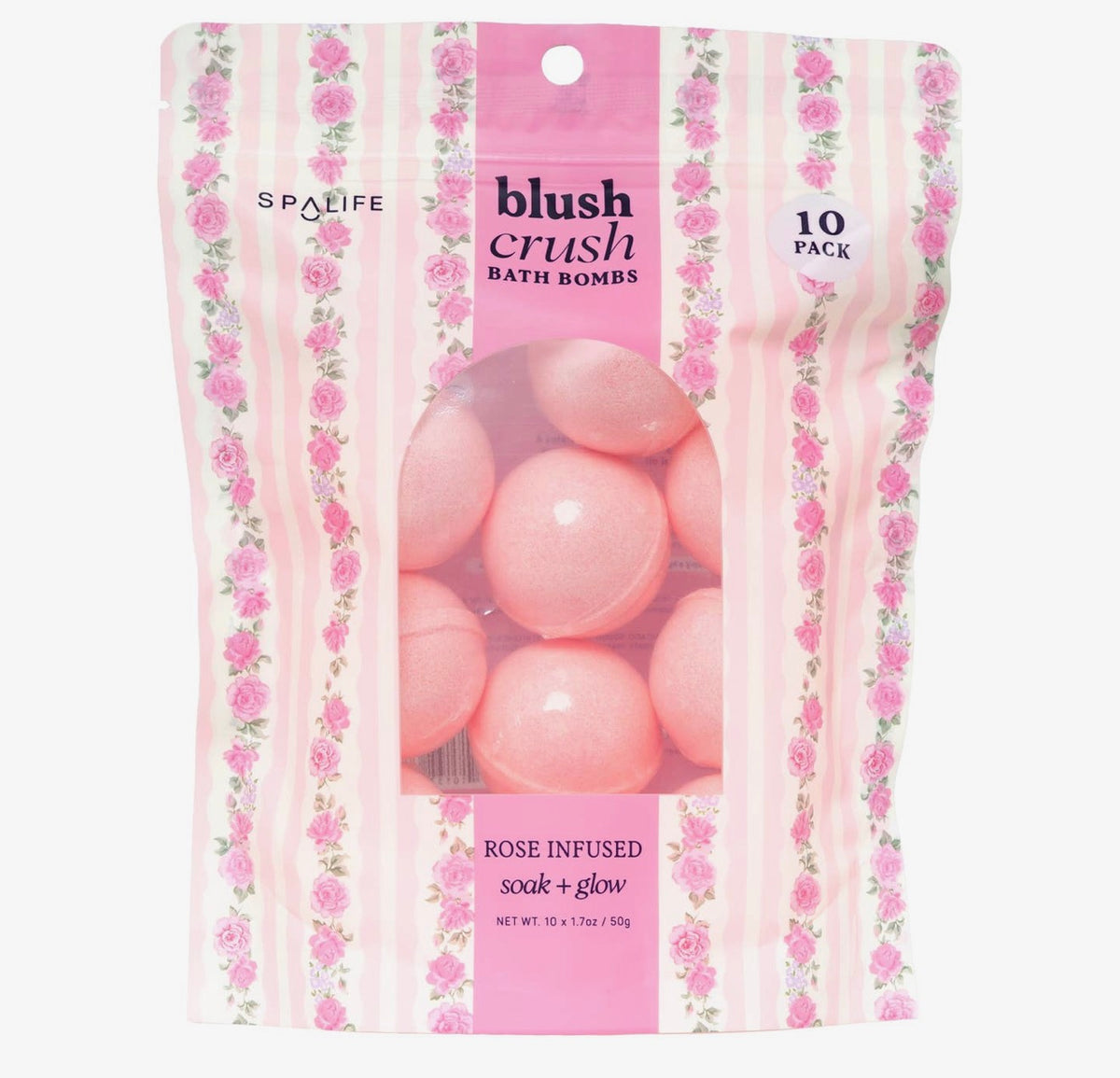 Blush Crush
Bath Bombs Set - 10 Pack