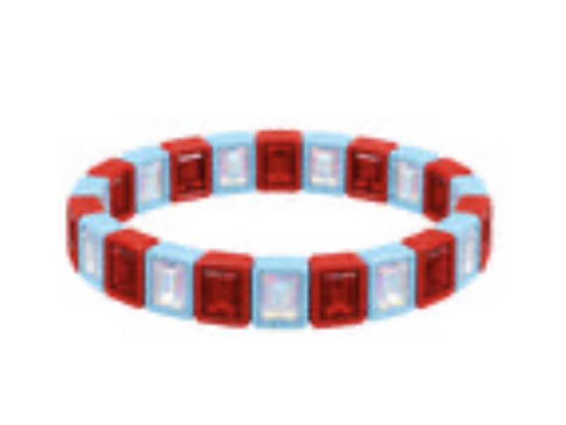 LM-Blue/Red Bracelet
