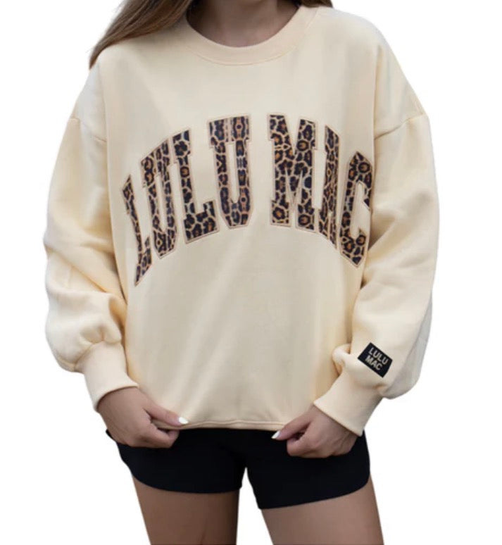 LM-Butter Leopard Sweatshirt