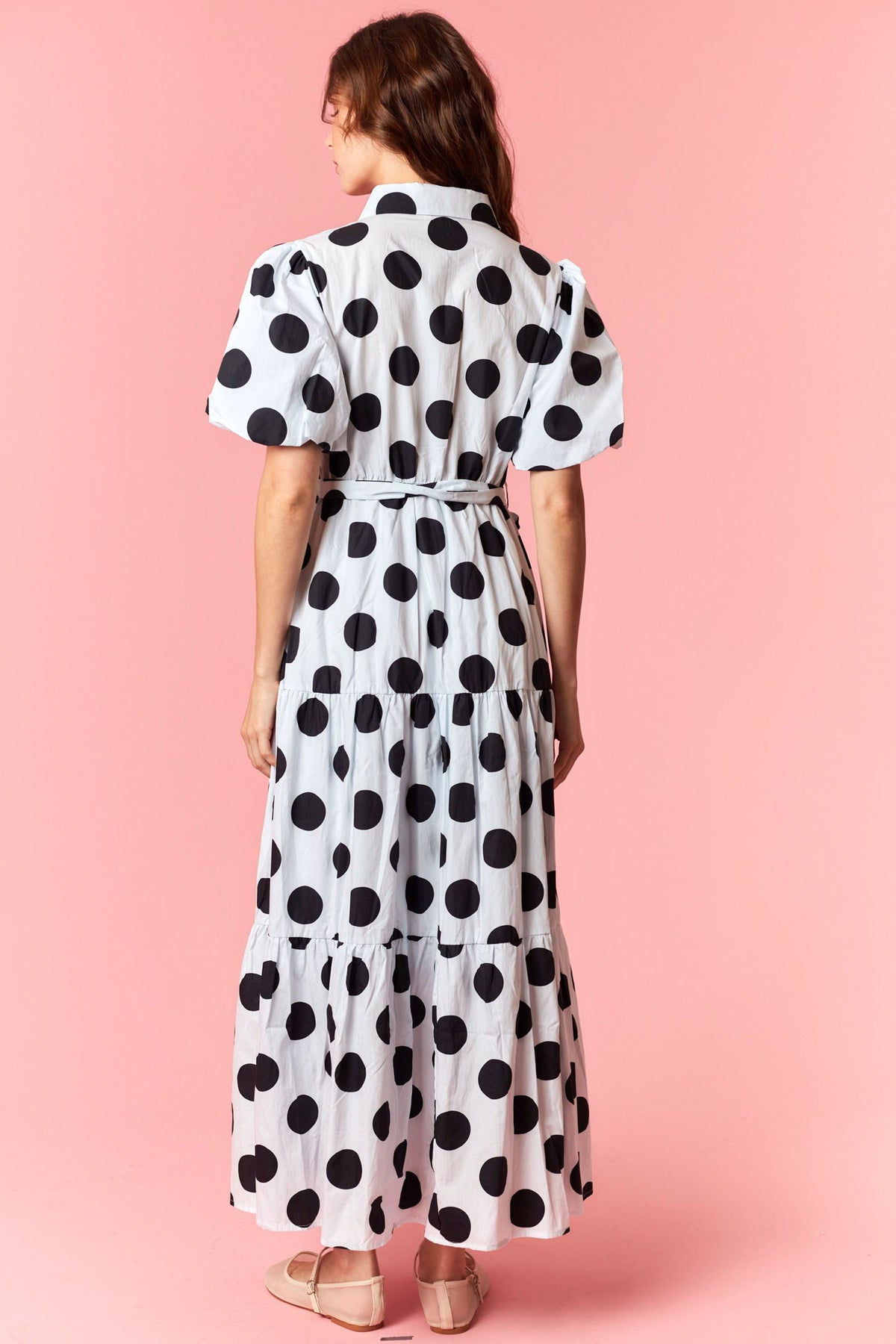 Black Polkadot Dress