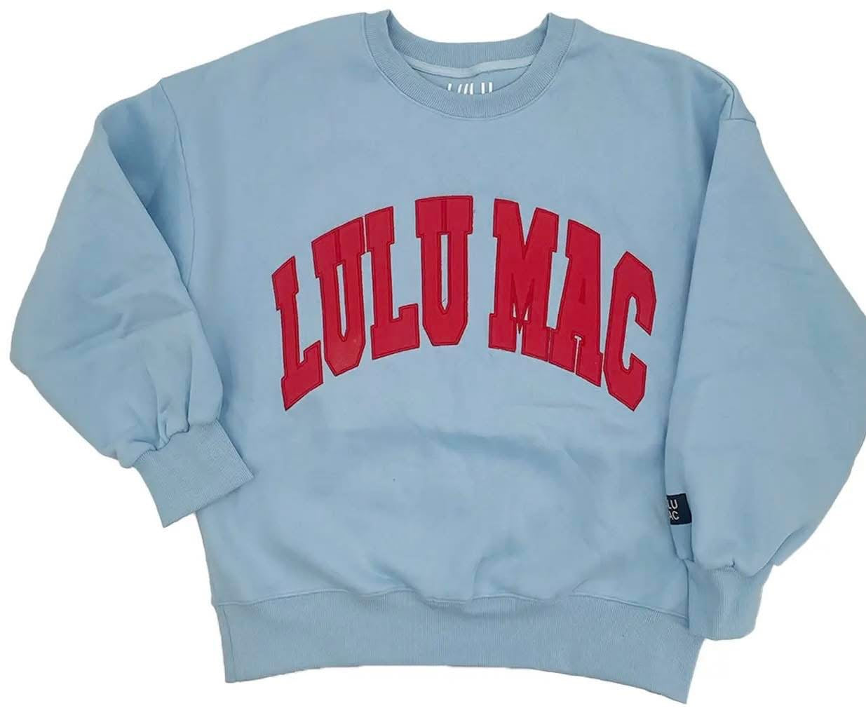 LM-Baby Blue/Red Sweatshirt