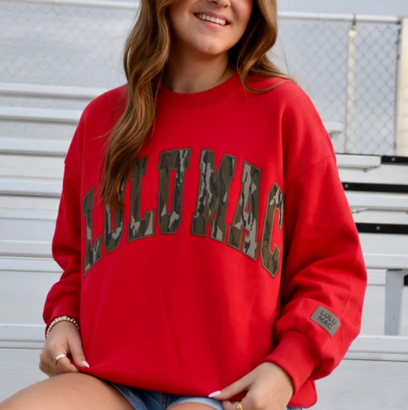 LM-Red Mossy Oak BL Sweatshirt
