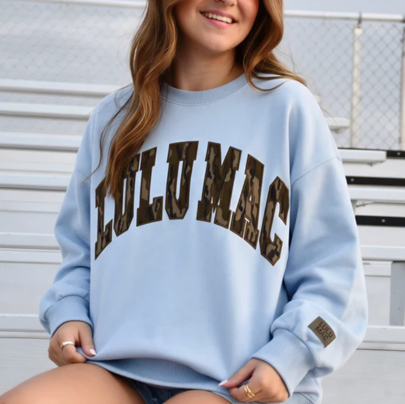 LM-Light Blue Mossy Oak BL Sweatshirt