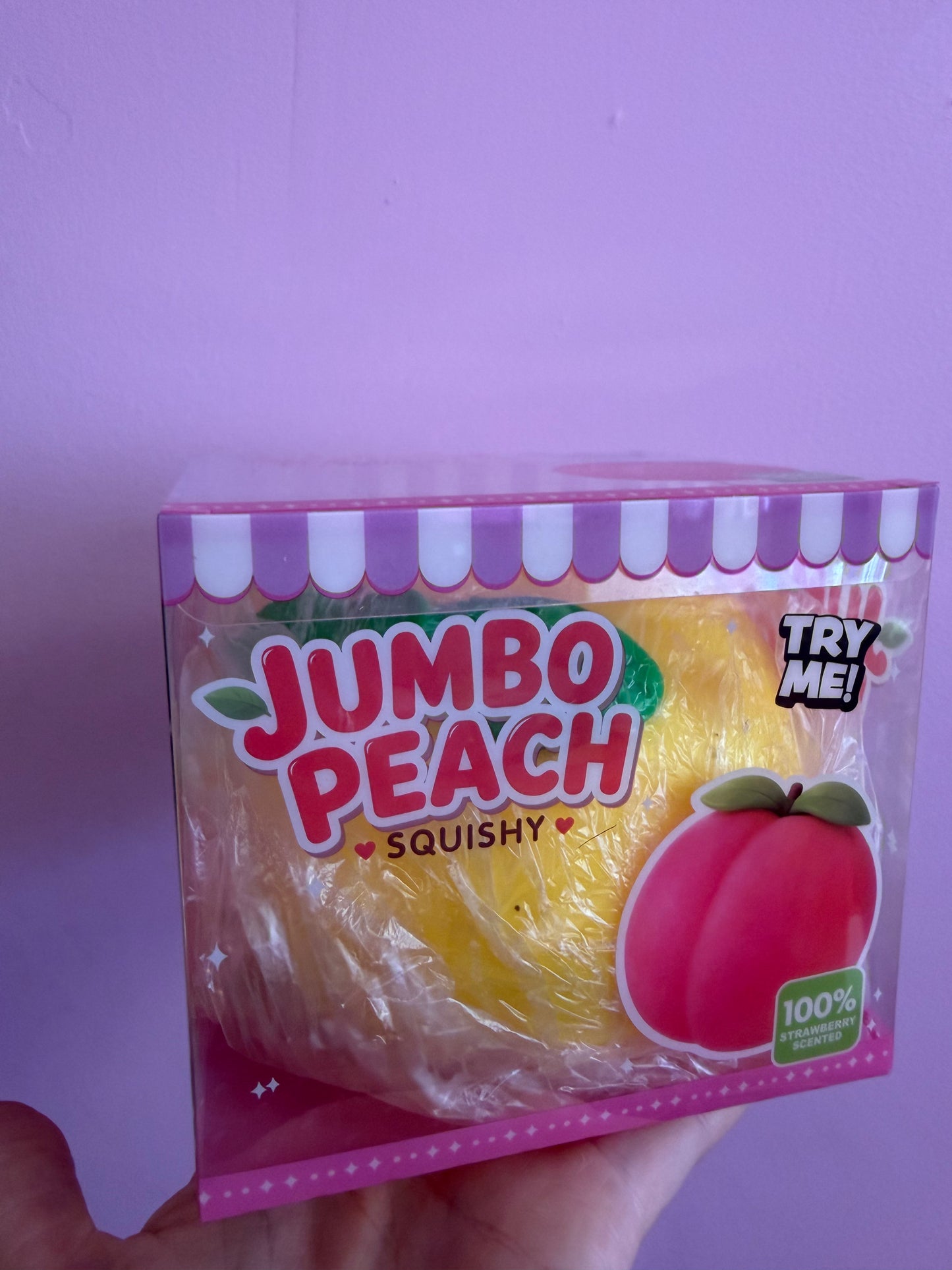 Jumbo Peach Squishy