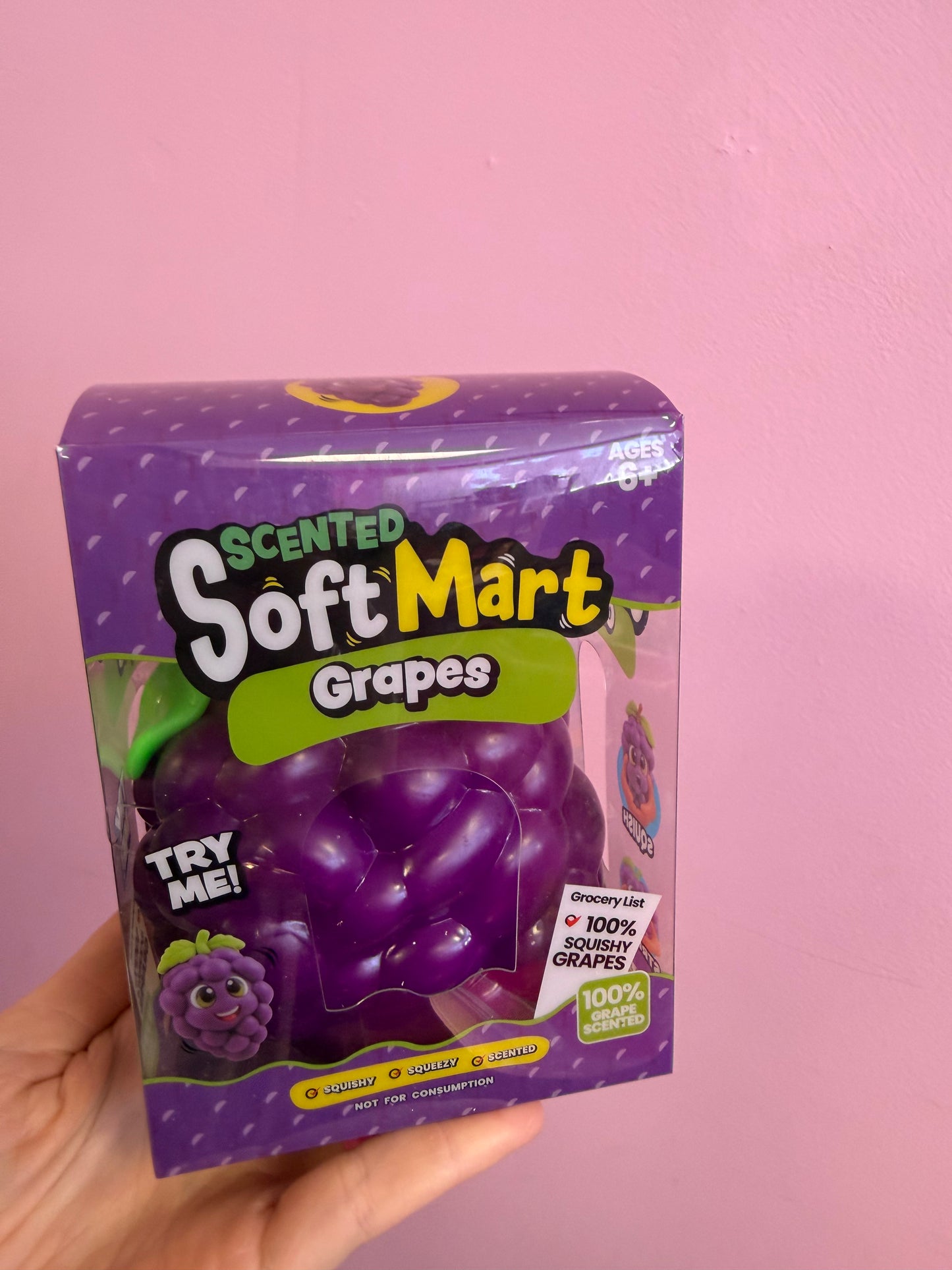 Jumbo Grape Squishy
