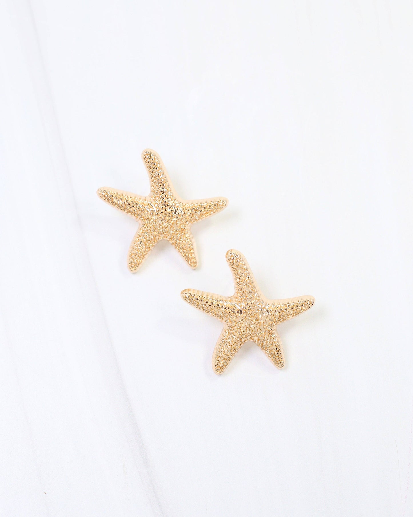 Oyster Bay Starfish Post Earring Gold: Default