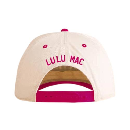 LM-BEACH HAT HOT PINK
