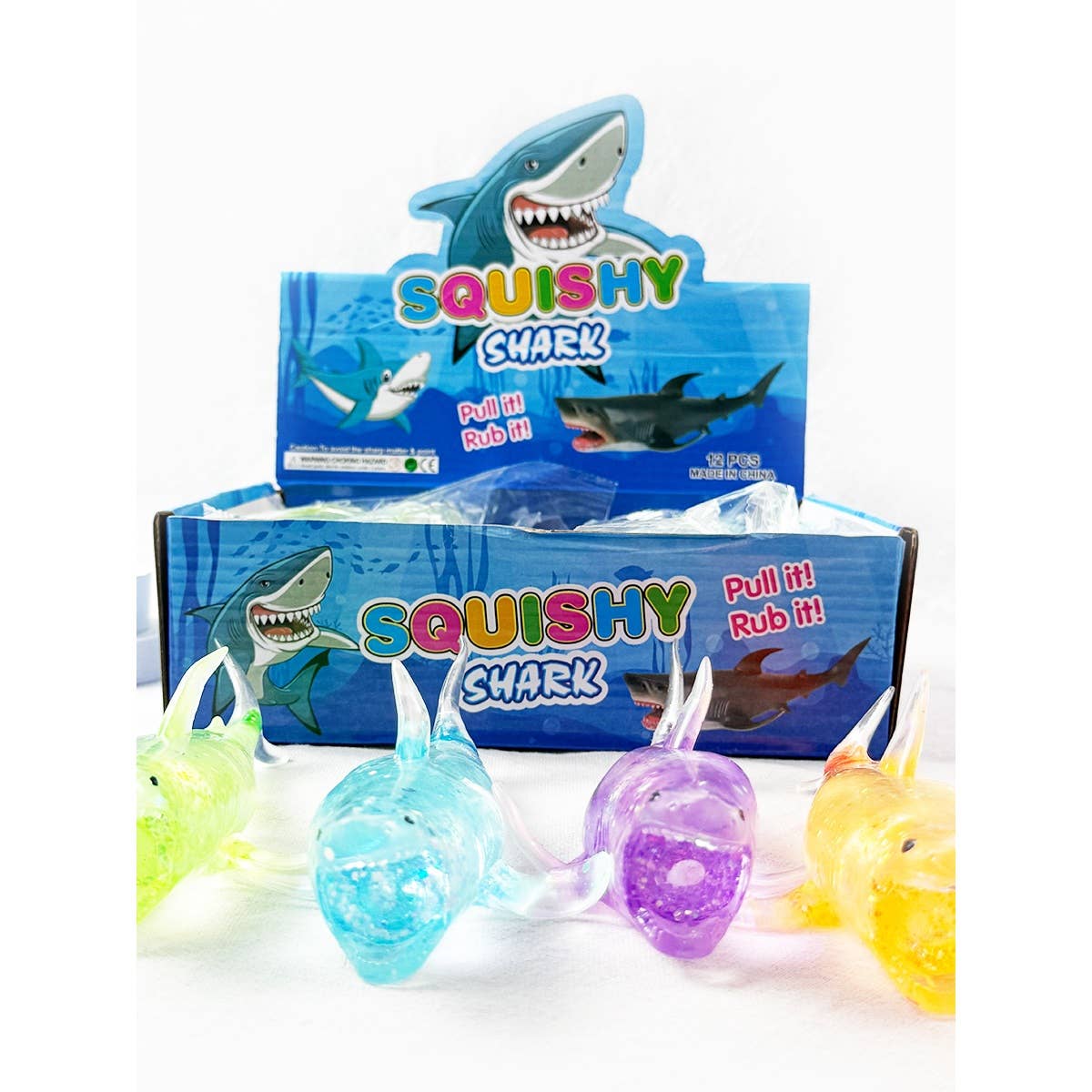 Maltose Shark Stress Release Squishy Toy