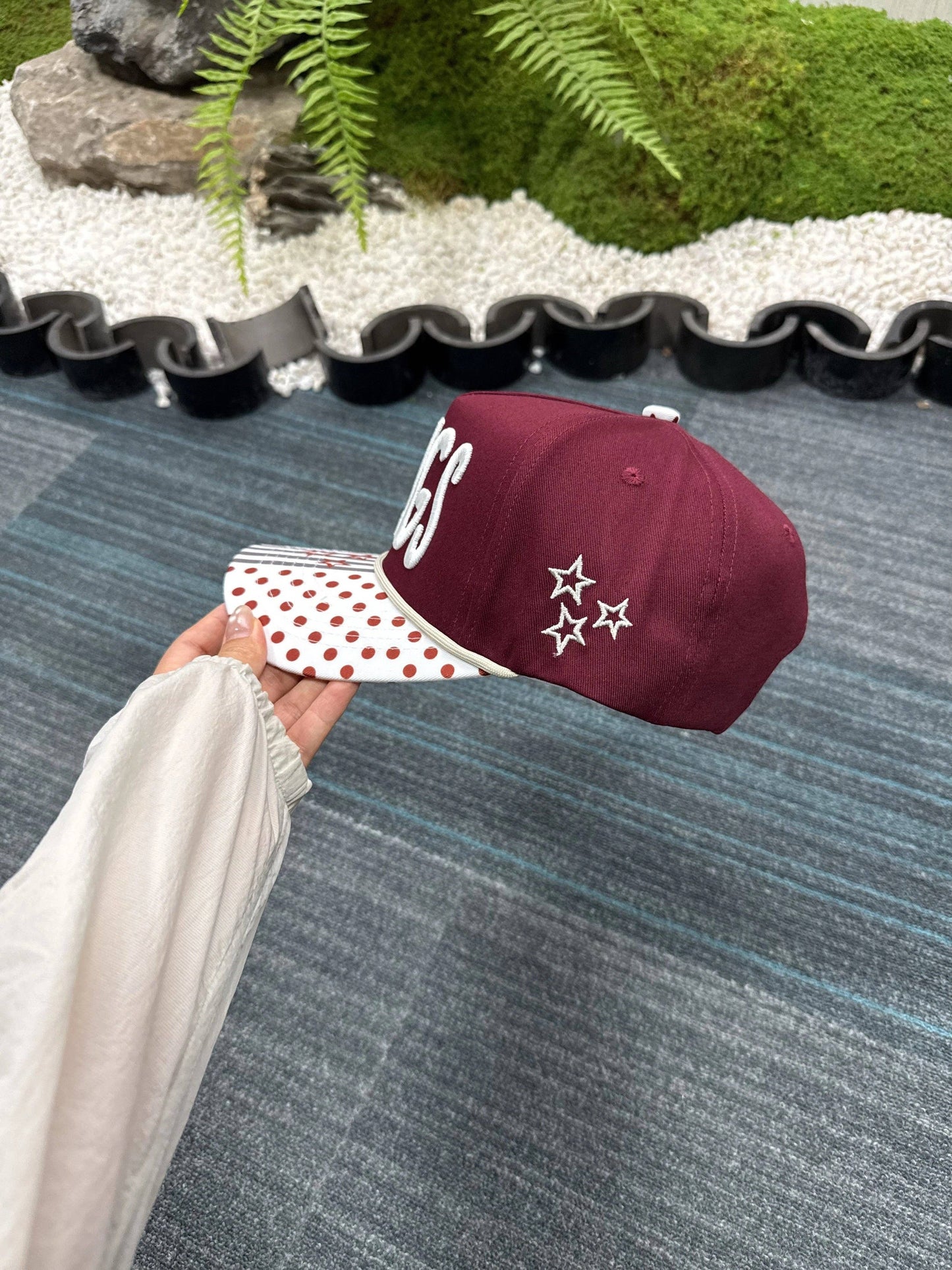 School 3D Embroidered Trucker Hats: Dawgs