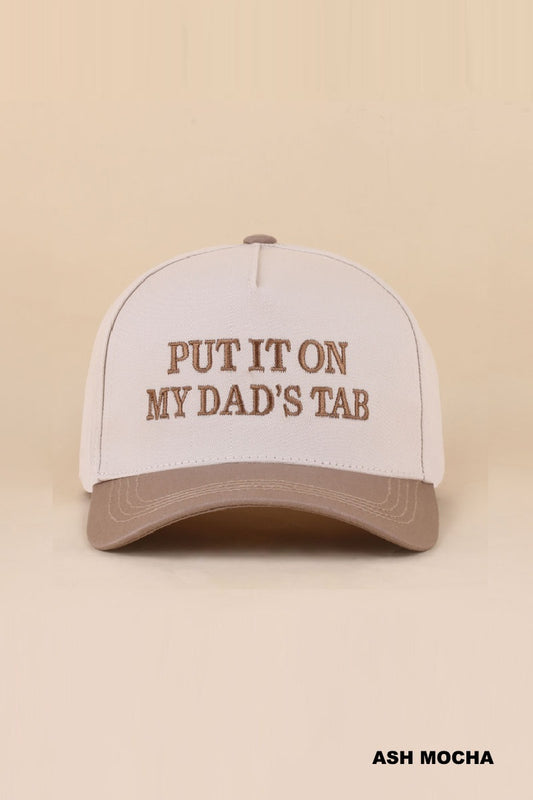 Dads Tab Hat - Mocha