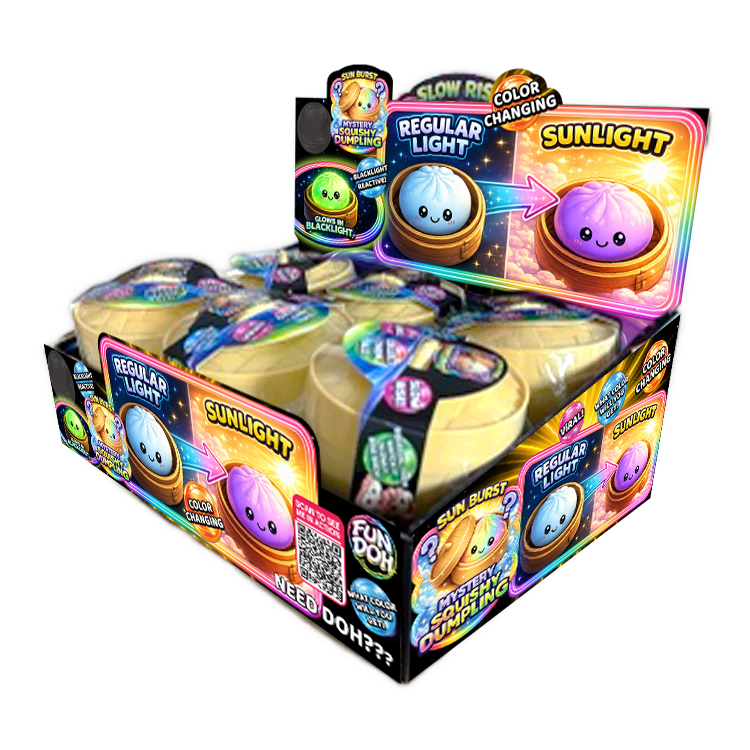 Color Changing Dumpling Squishy Toy
