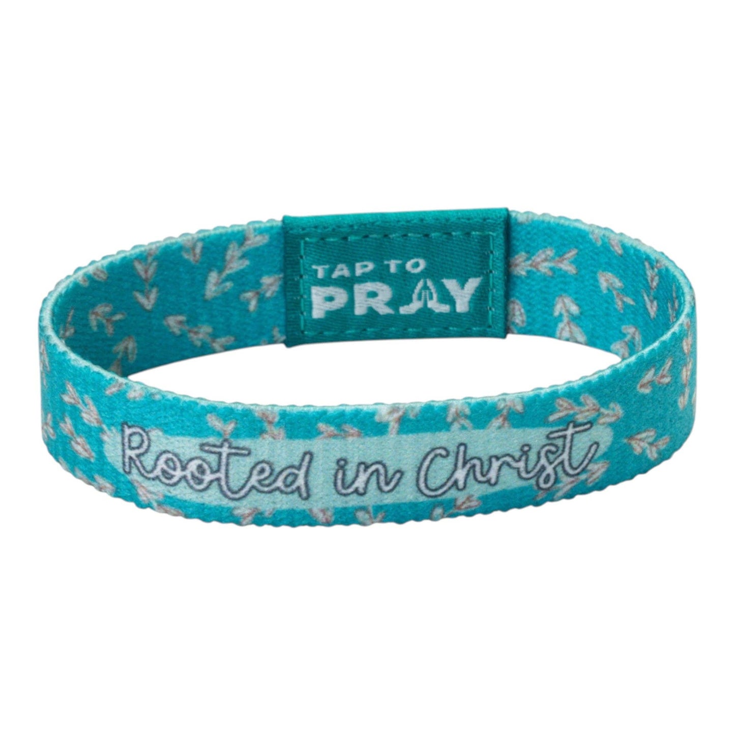 Tap To Pray® Kingfolk Series Wristband – Rooted In Christ: Medium