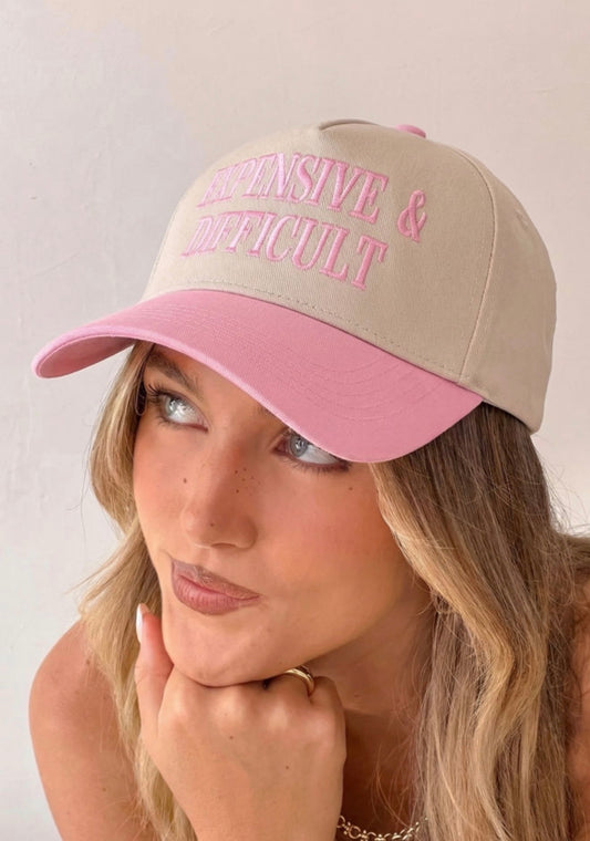 Pink Expensive & Difficult Hat