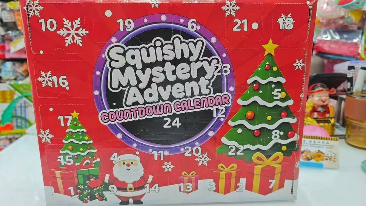 Pre-Order : Squishy Mystery Calendar Countdown Days