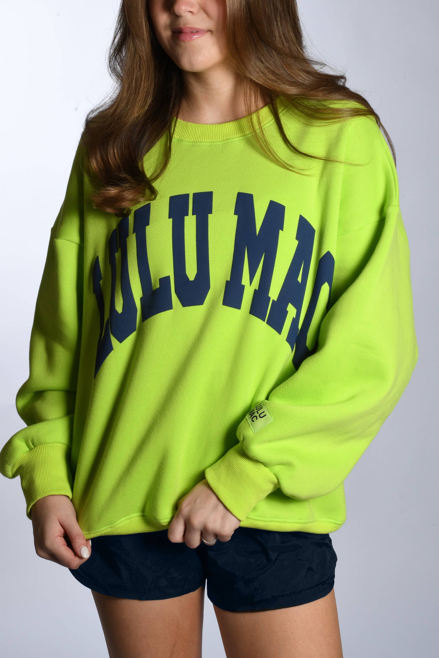 LM- Chartruese/Deep Blue Sweatshirt