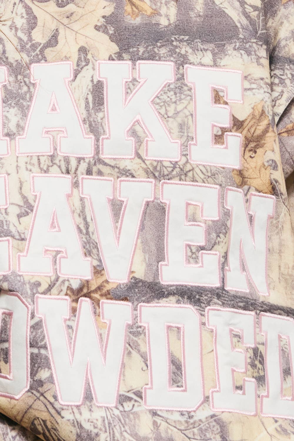 HEAVEN | CamoEmbroidery  Sweatshirt: CAMO