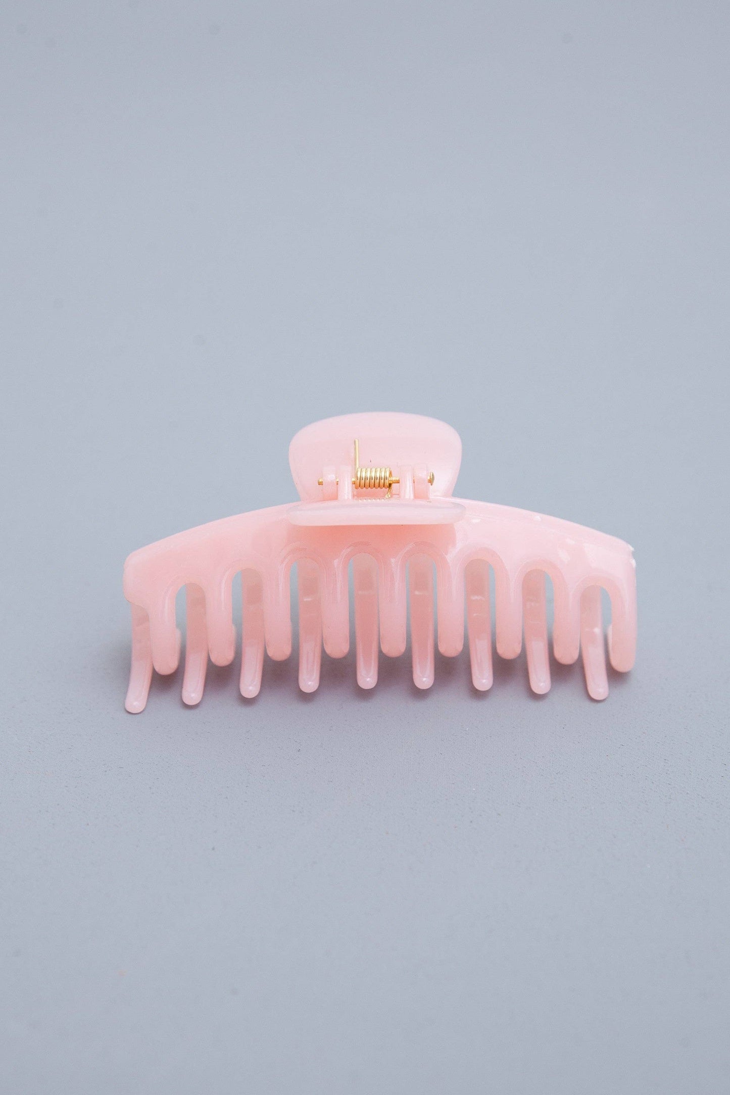 JUMBO SEMI GLOSSY  HAIR CLAW CLIPS | 40H582: OFF WHITE