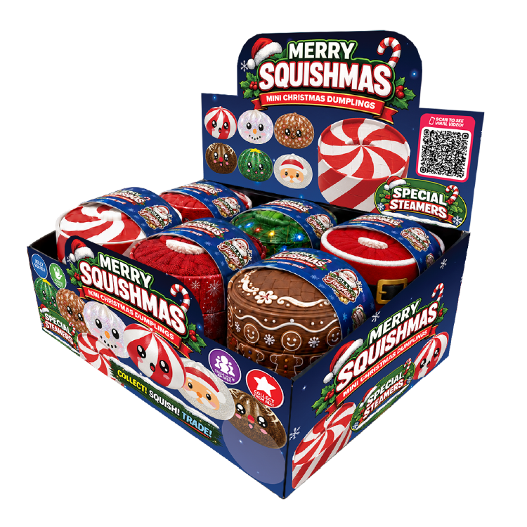 Fun Doh Petite (Mini) Squishy Christmas Dumplings Toy: Wholesale Price