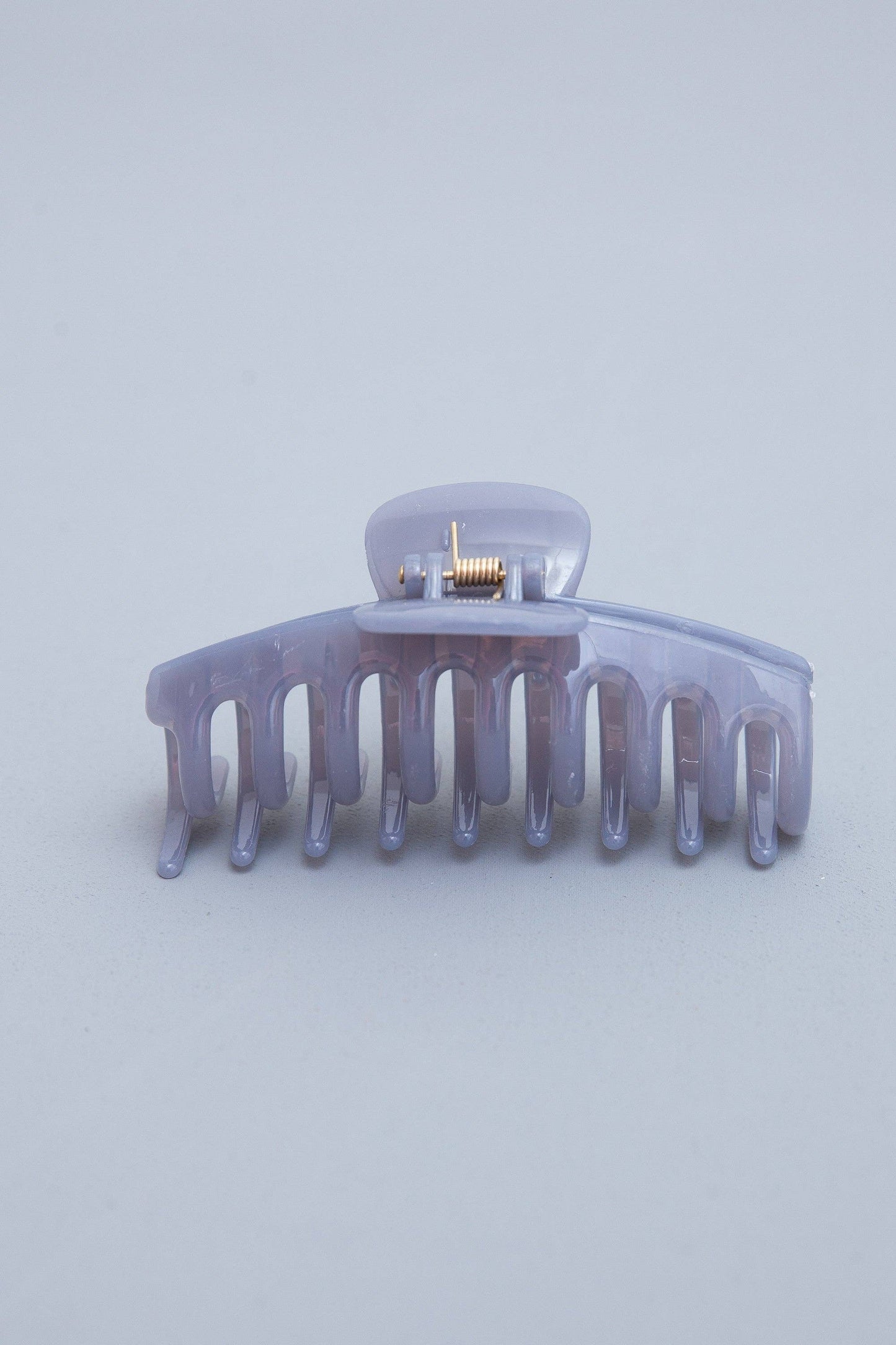 JUMBO SEMI GLOSSY  HAIR CLAW CLIPS | 40H582: OFF WHITE