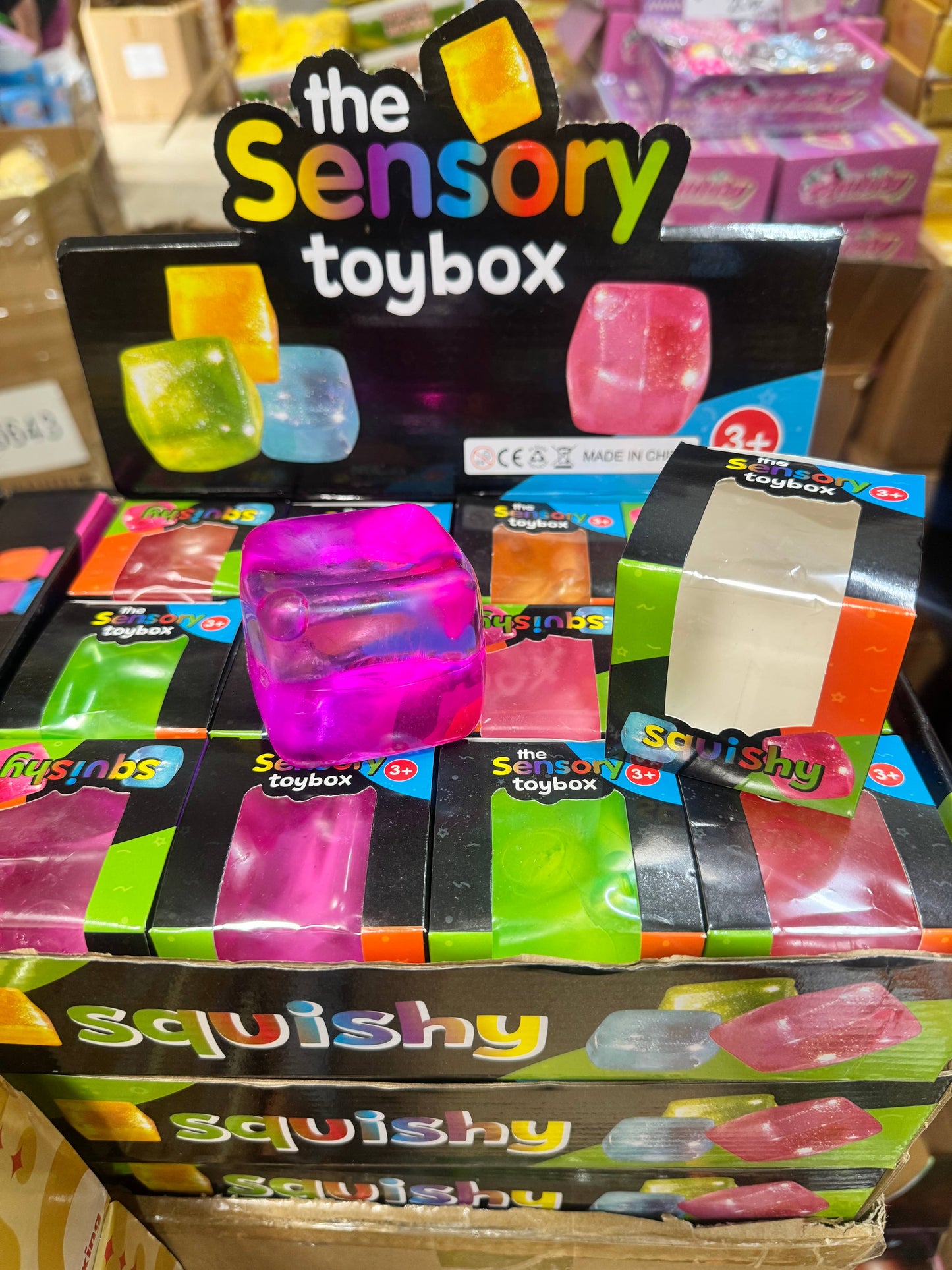 Squishy Nice Cube: Glitter