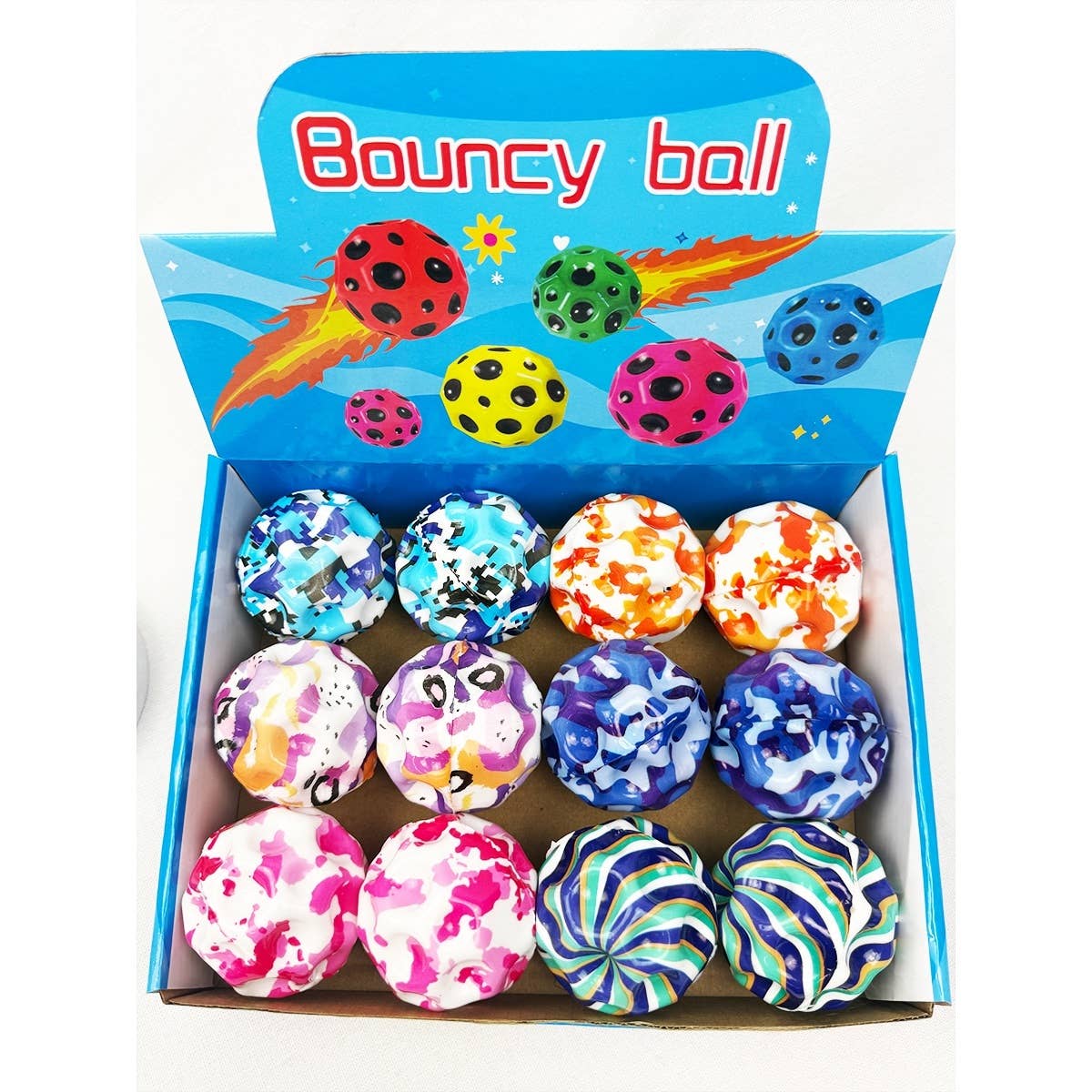 Variety Design Super High Bouncing Balls Toys: MIX