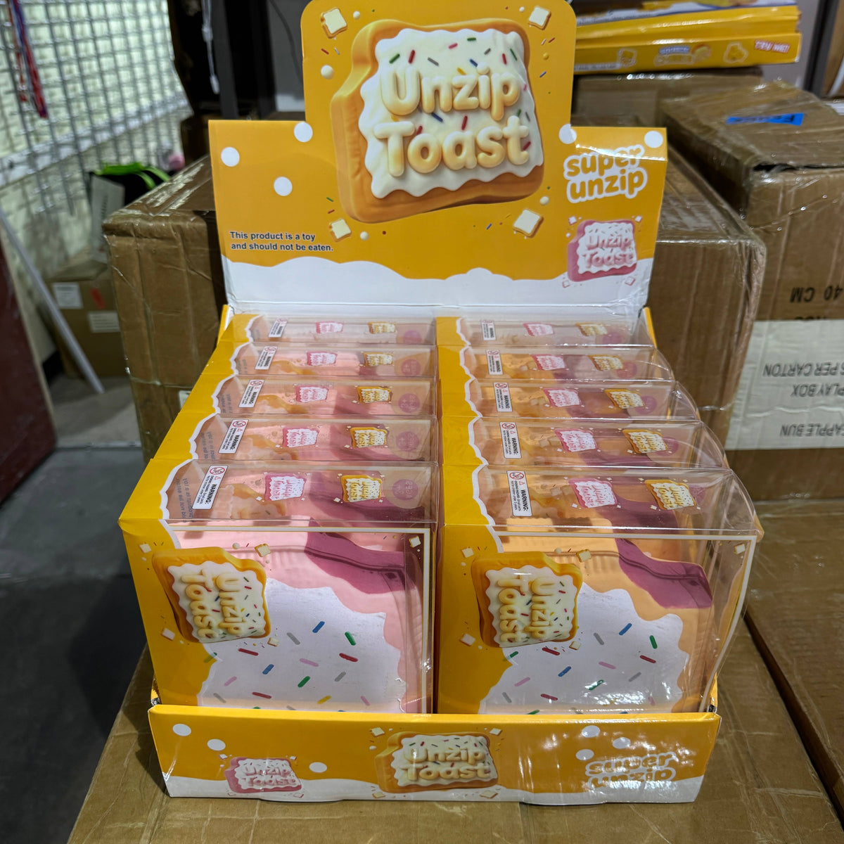 JUMBO Sprinkled Frosted Tart Squishy