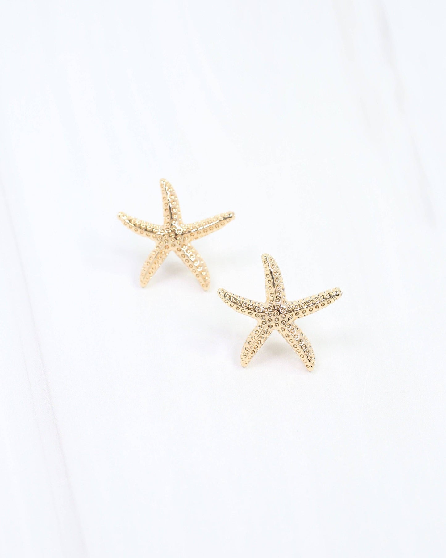 Elyria Starfish Post Earring Gold: Default