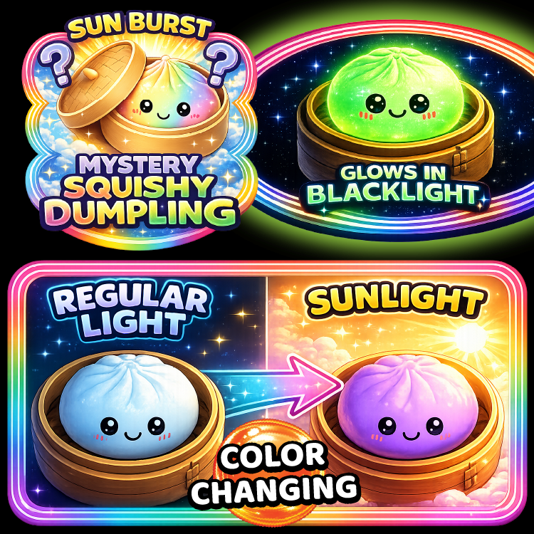 Color Changing Dumpling Squishy Toy