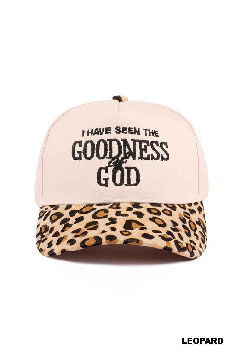 Goodness of God Hat-Leopard
