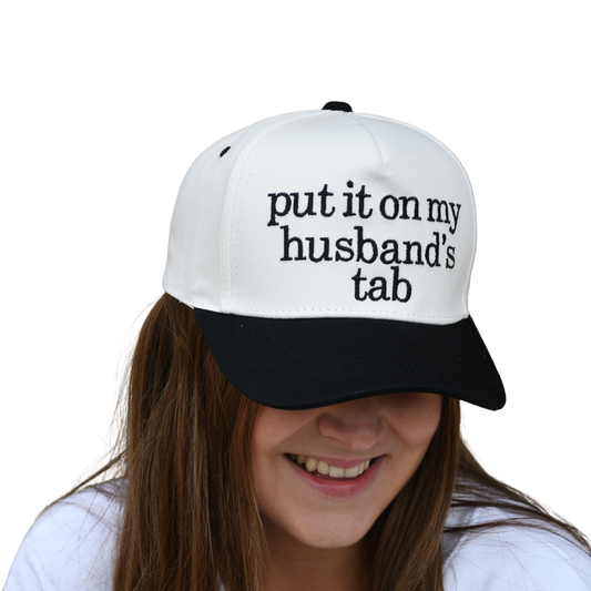 LM-HUSBANDS TAB HAT-BLACK