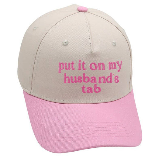 Husbands Tab HAT-Pink