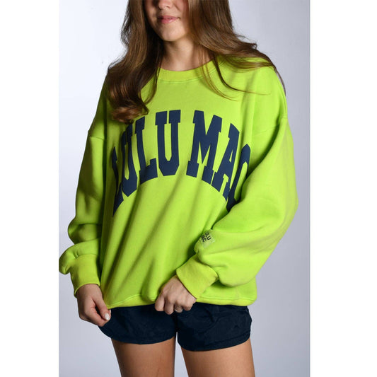 LM- Chartruese/Deep Blue Sweatshirt