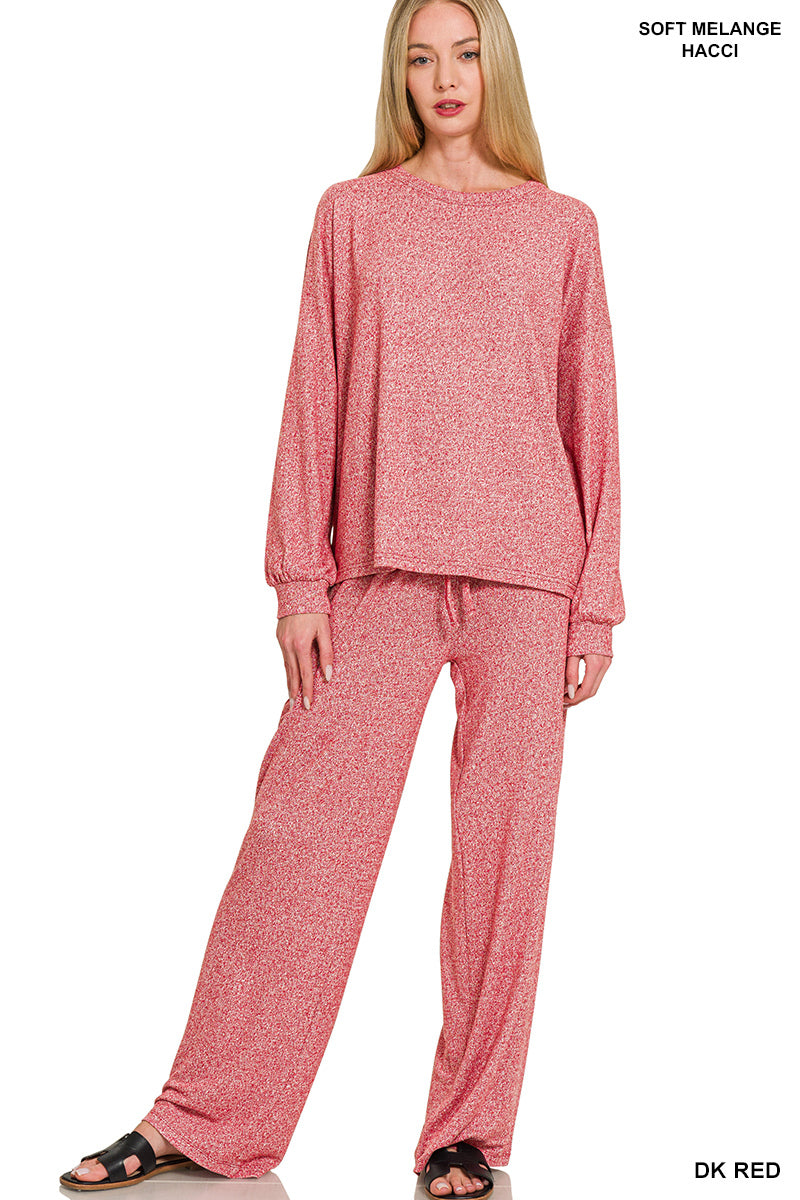 Soft Long Sleeve Set - Red