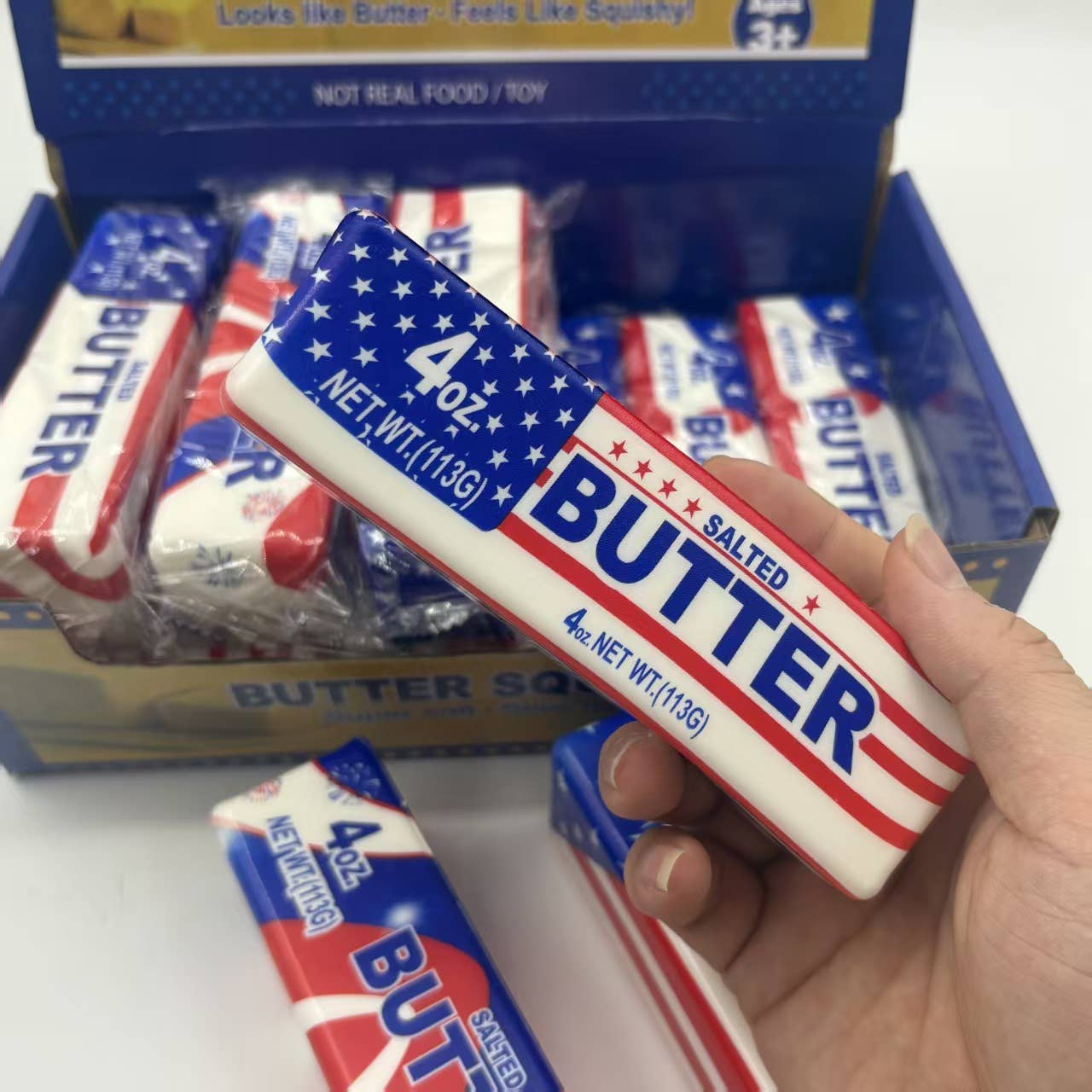 American Butter Stick Squishy