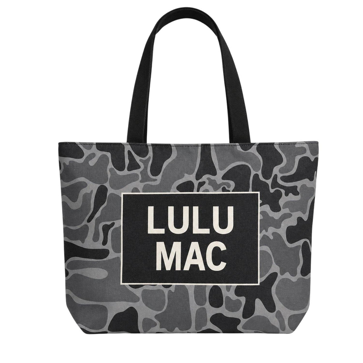 LM-Lulu Mac Tote Black Camo