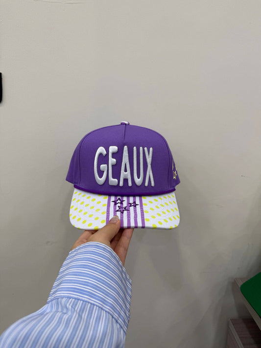 Collegiate 3D Embroidered Trucker Hats: Tigers