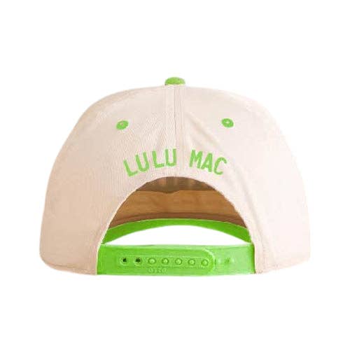 LM-BEACH HAT LIME