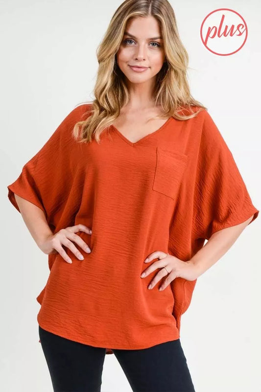 Rust Flow With Me Top