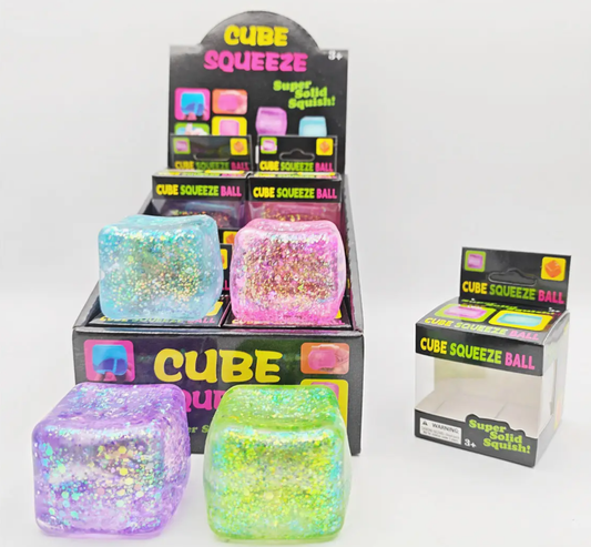 Squishy Nice Cube: Glitter