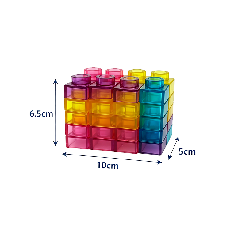Fun Doh Squish Blocks Building Fidget Sensory Toy